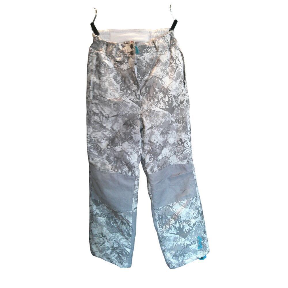 32 Degrees Weatherproof Youth Snow Ski Pants Camo Print Size 12-14 Waterproof